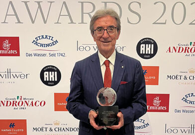 Ad Amburgo il premio alla carriera a Riccardo Cotarella